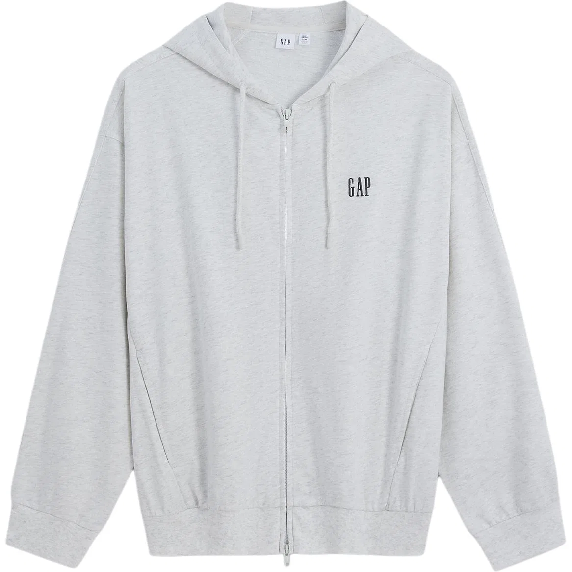 Детский свитшот с капюшоном Light Gray White GAP