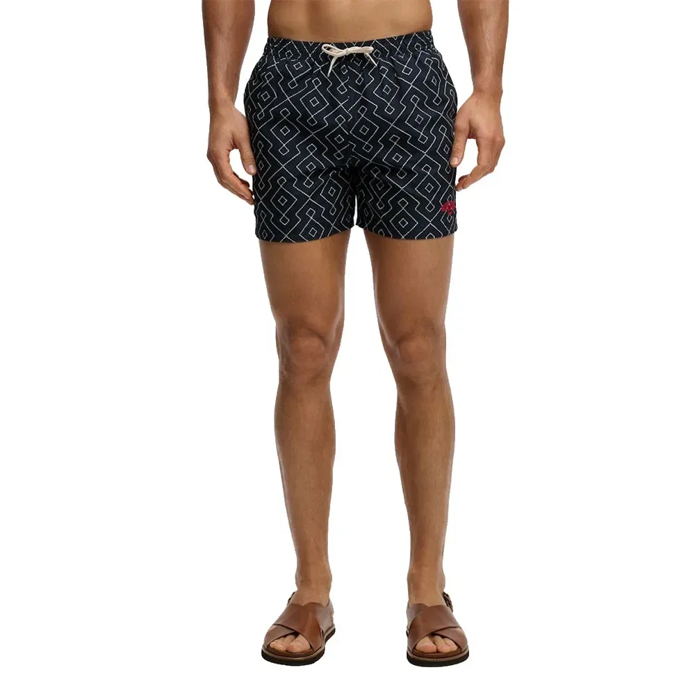 Плавки Premium Printed 15 Superdry, черный — фото 4