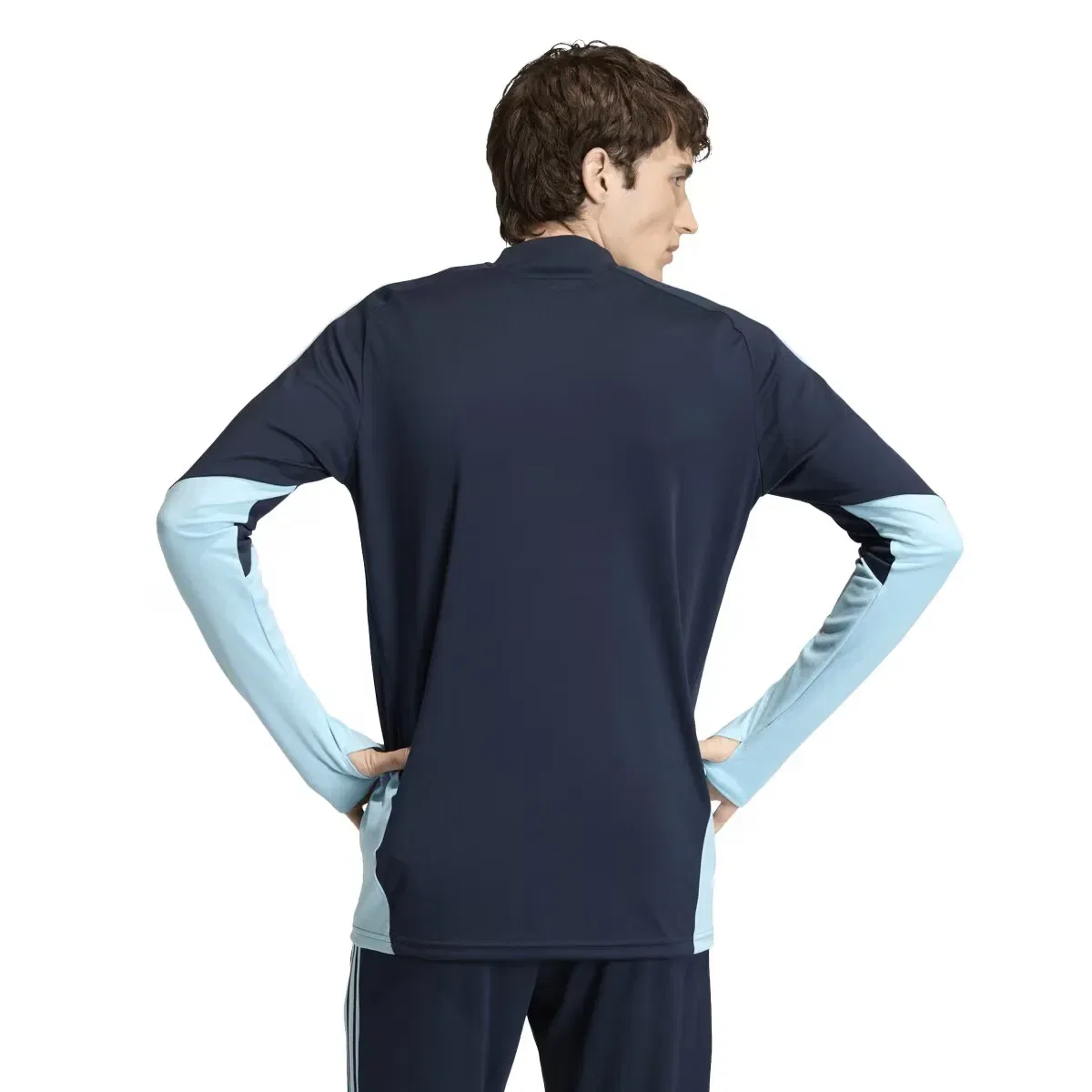 Мужская тренировочная футболка с технологией FORMOTION adidas, Navy Blue — фото 2