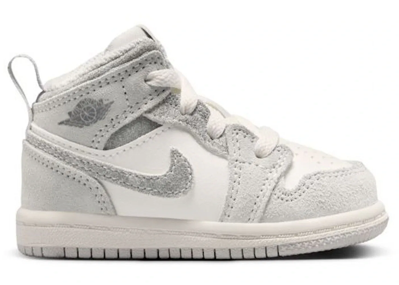Детские кроссовки Lifestyle Jordan 1 Mid SE Neutral Grey/Sail/Smoke Grey Jordan, Neutral Grey/Sail/Smoke Grey