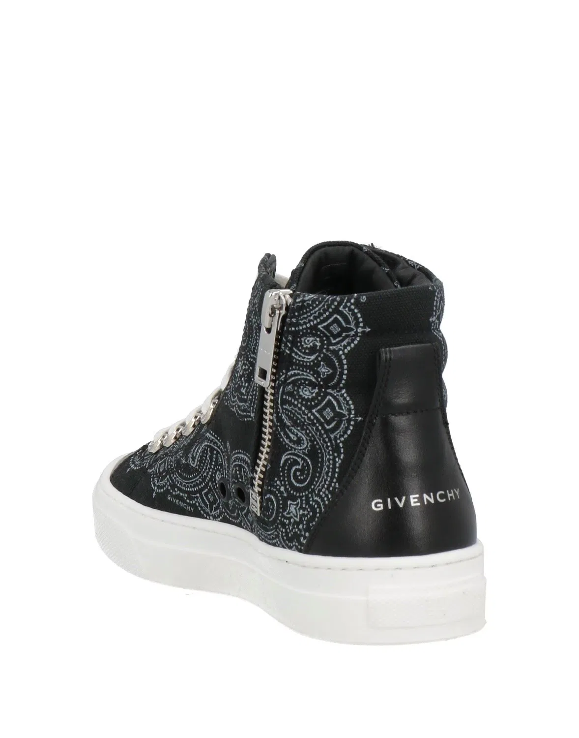 Детские кроссовки для мальчиков из кожи Givenchy, черный — фото 3