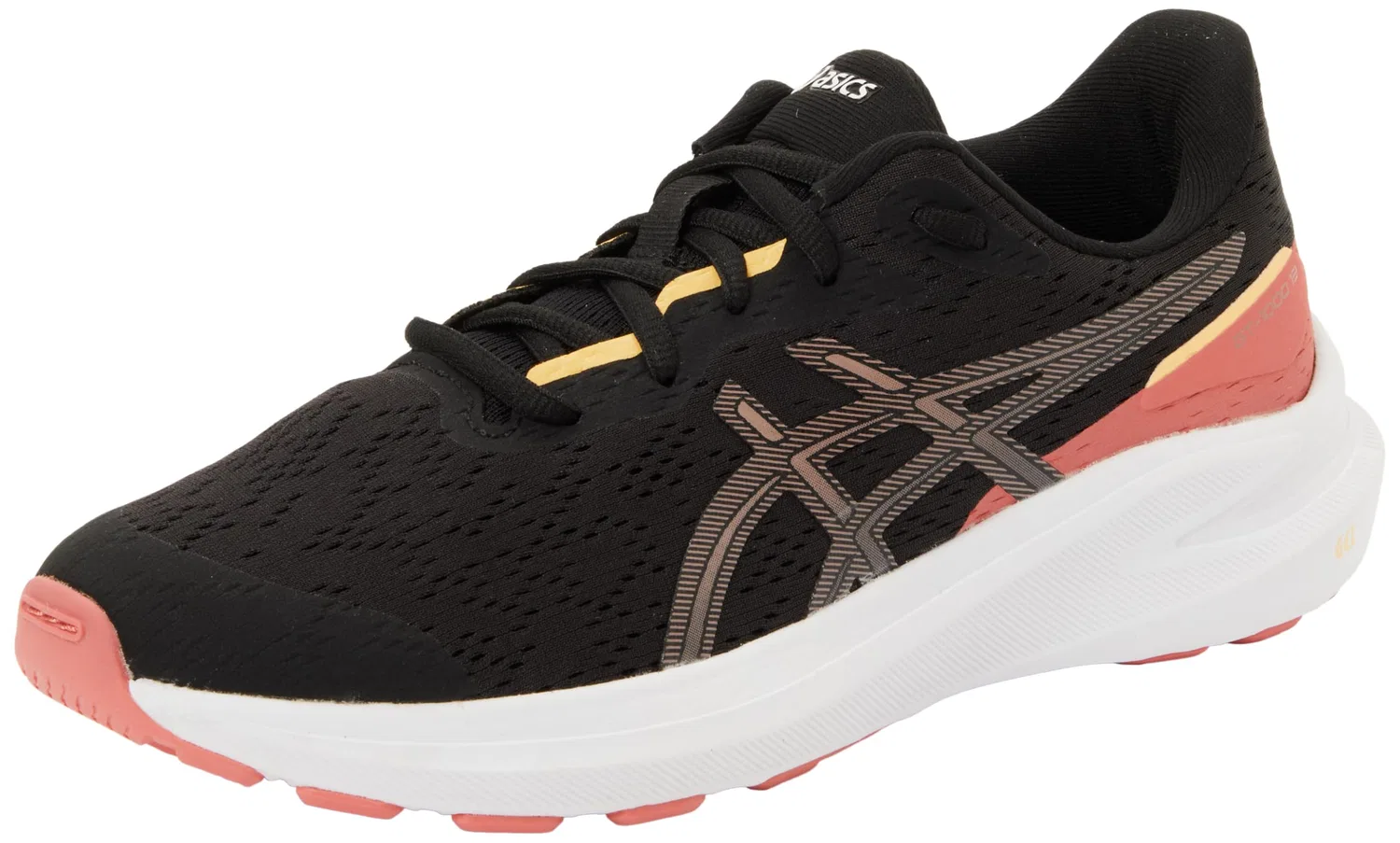 Детские кроссовки для мальчиков с системой поддержки Gt-1000 13 Gs ASICS, Red Black Rubble