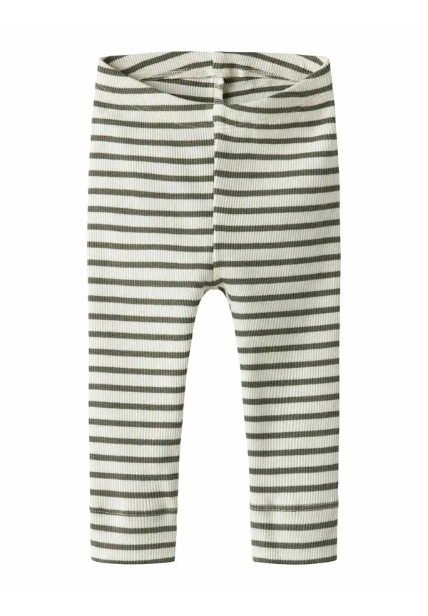 Леггинсы из рибаны Name It, dusty olive, оливковый