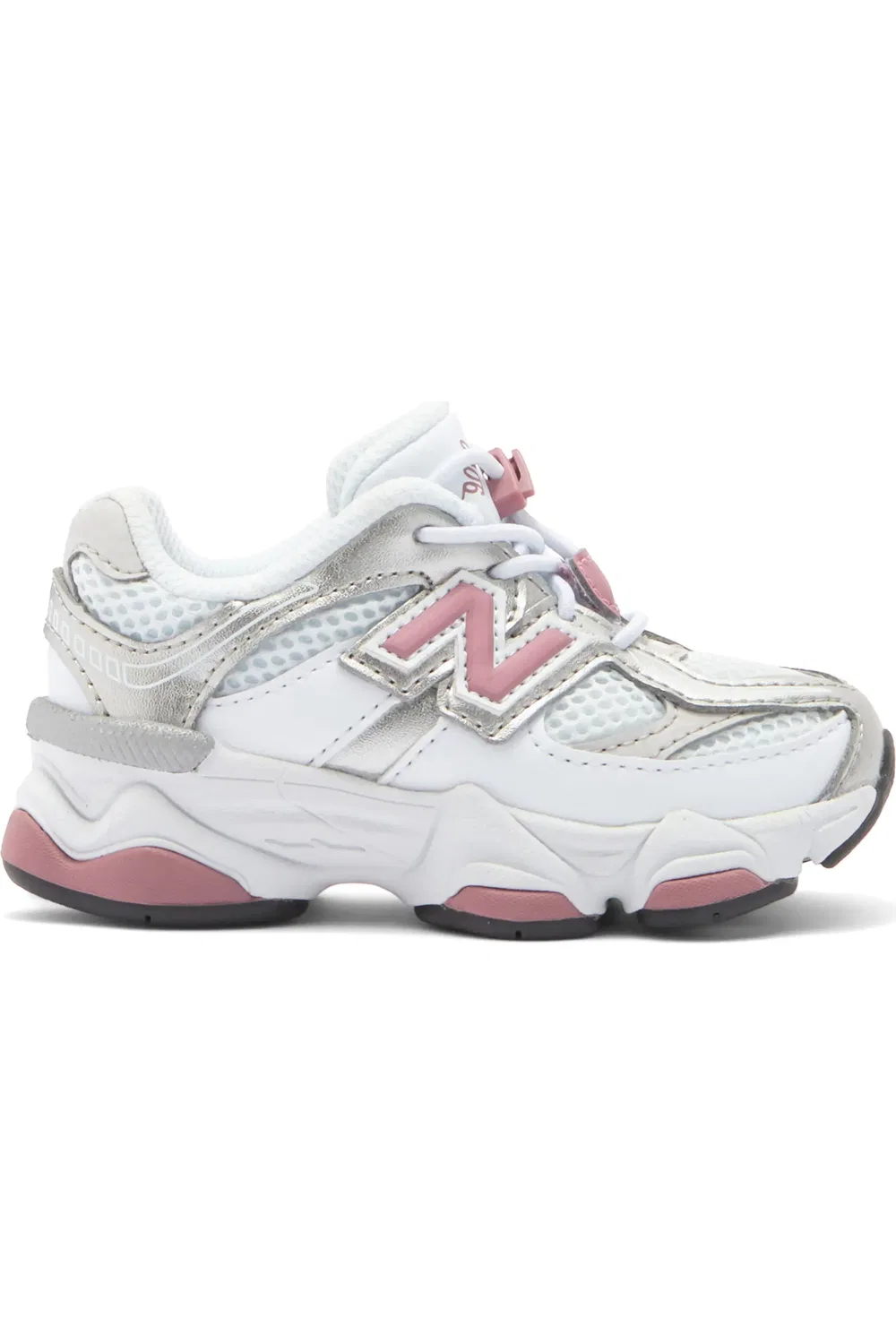 Кроссовки детские на широкой подошве 9060 New Balance, Nb 103 White/Rosewood — фото 3