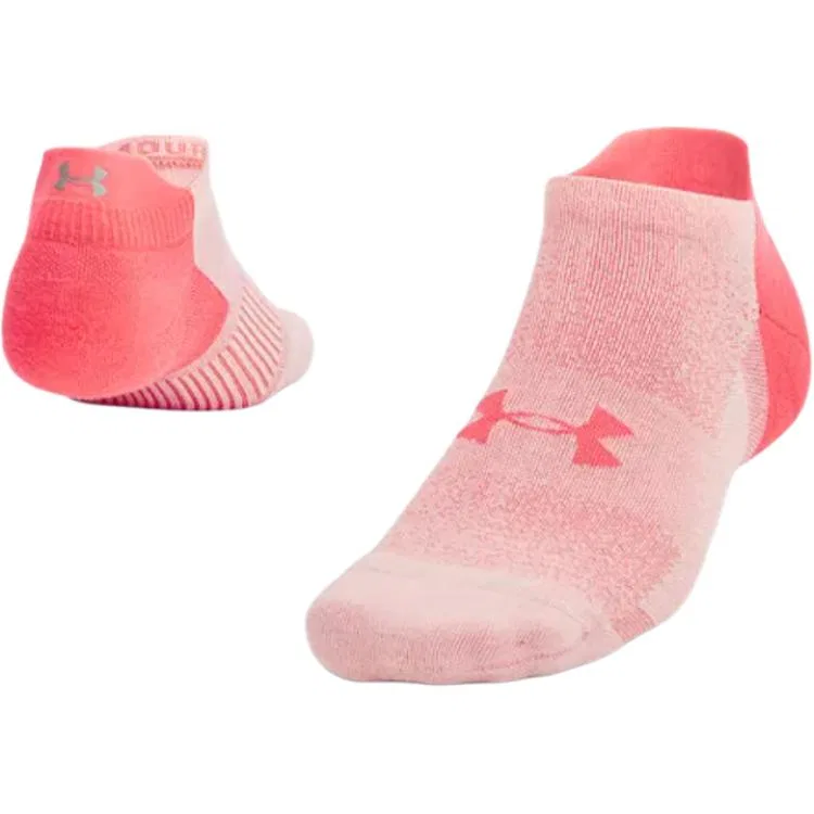 Детские носки-невидимки с брендом Under Armour, Splendid Pink Orange — фото 3