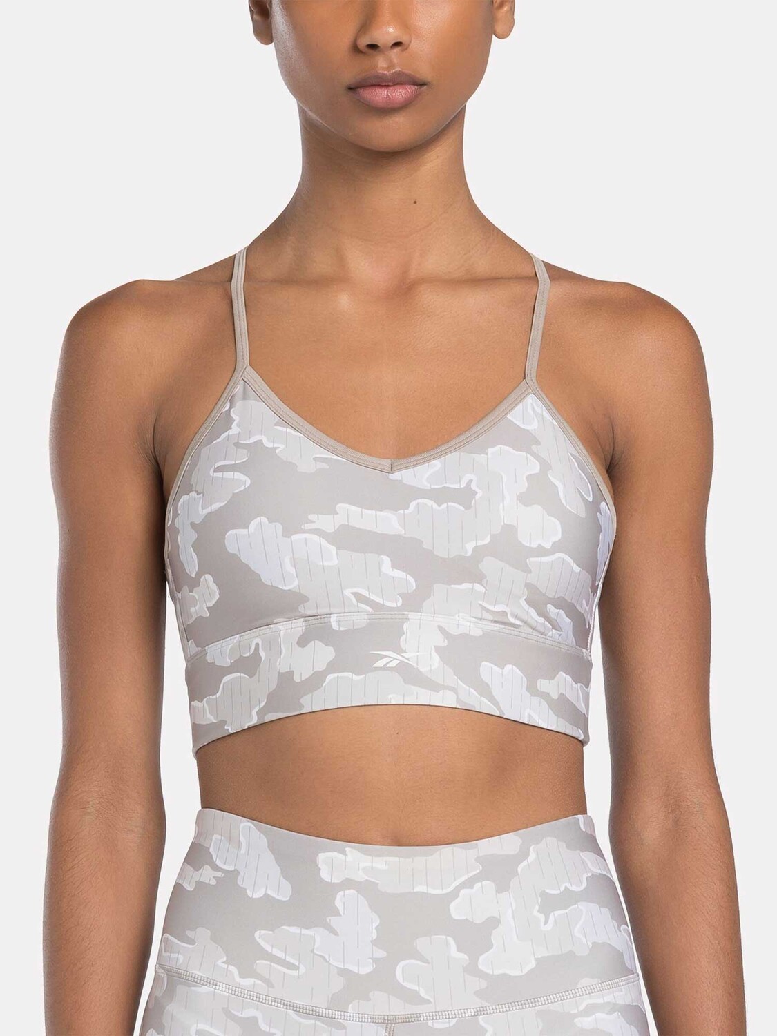 

Спортивный бюстгальтер Reebok ID TRAIN CAMO BRA, серый