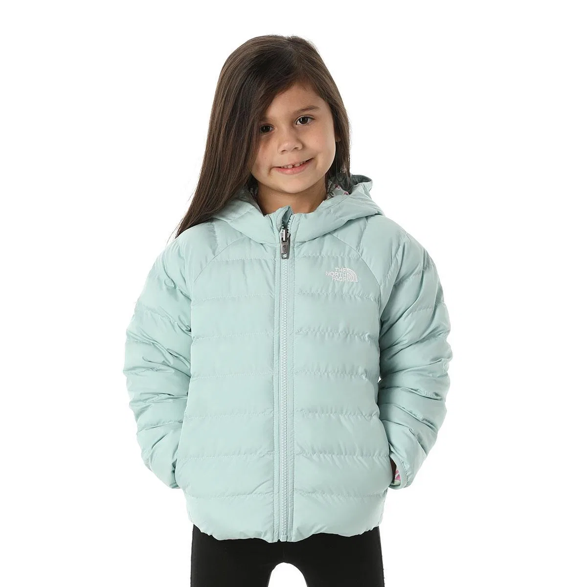 Куртка детская утепленная с капюшоном Perrito The North Face, Muted Pine