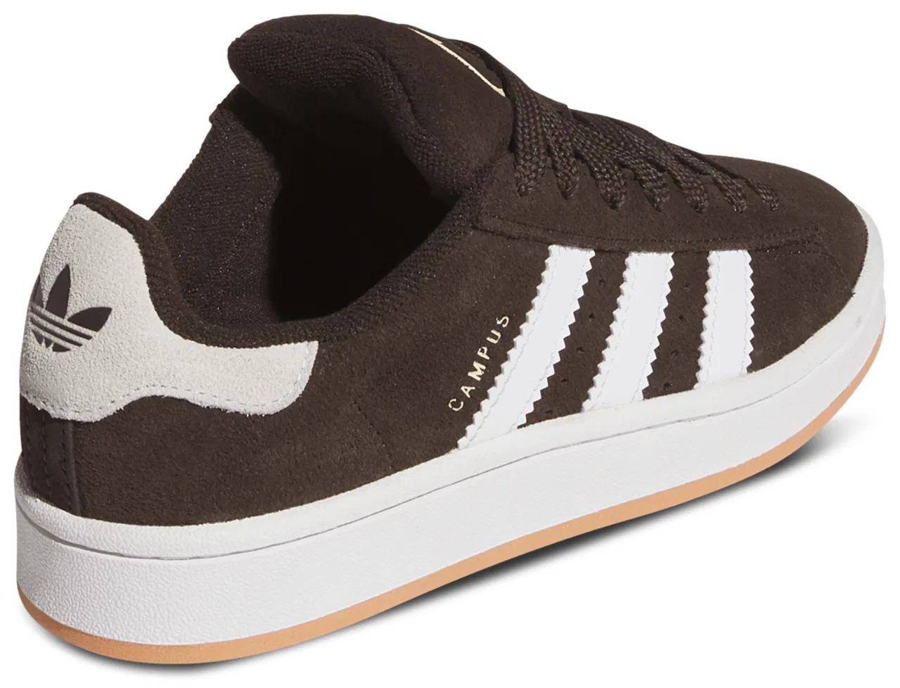 Кроссовки для мальчиков Campus 00S Adidas, белый/коричневый/Brown — фото 3