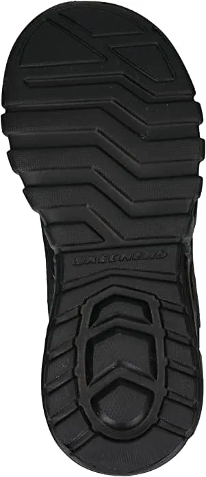 Детские кроссовки для мальчиков с принтом Skechers, Black — фото 3