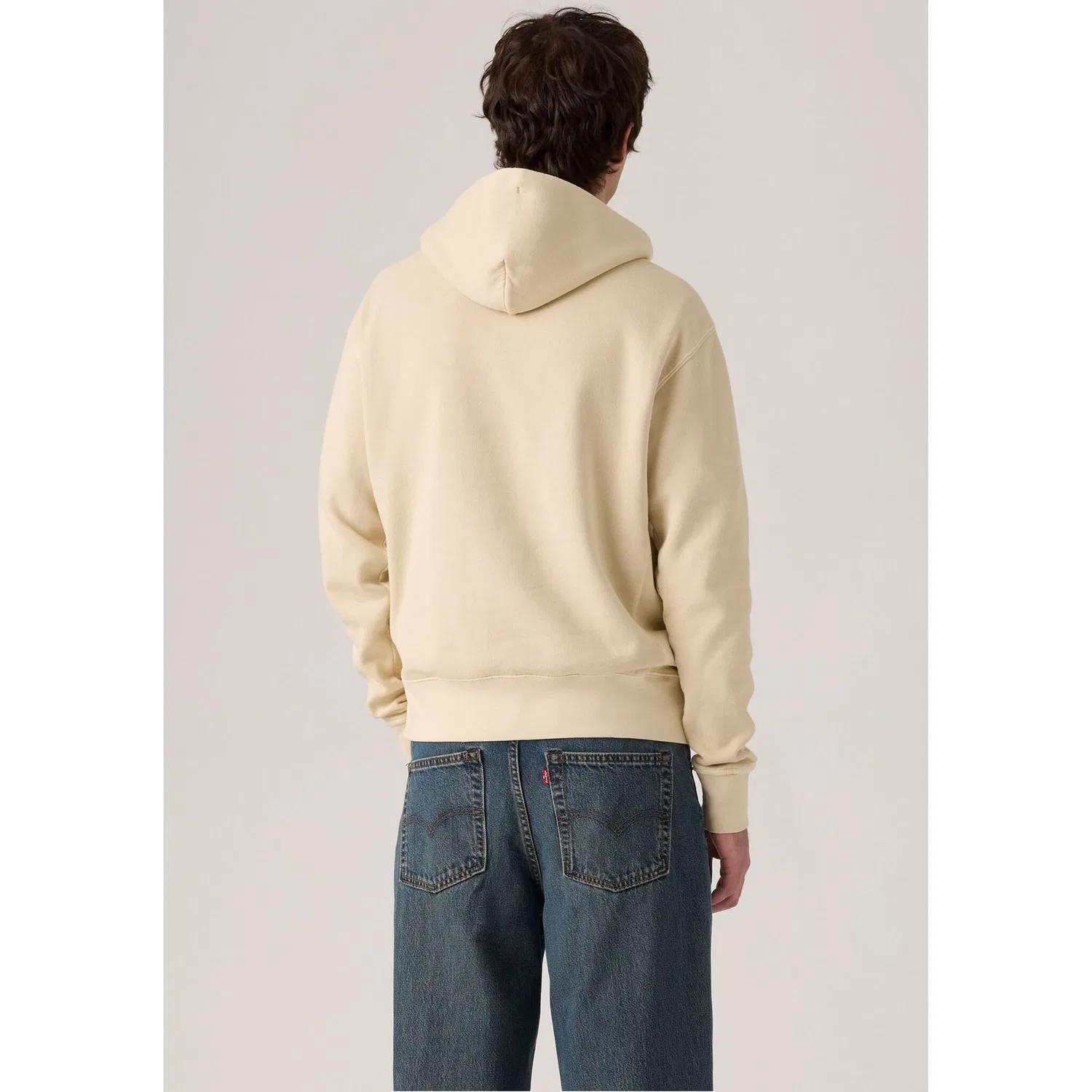 Мужской худи свободного кроя The Authentic худи Levi's, Gray — фото 2