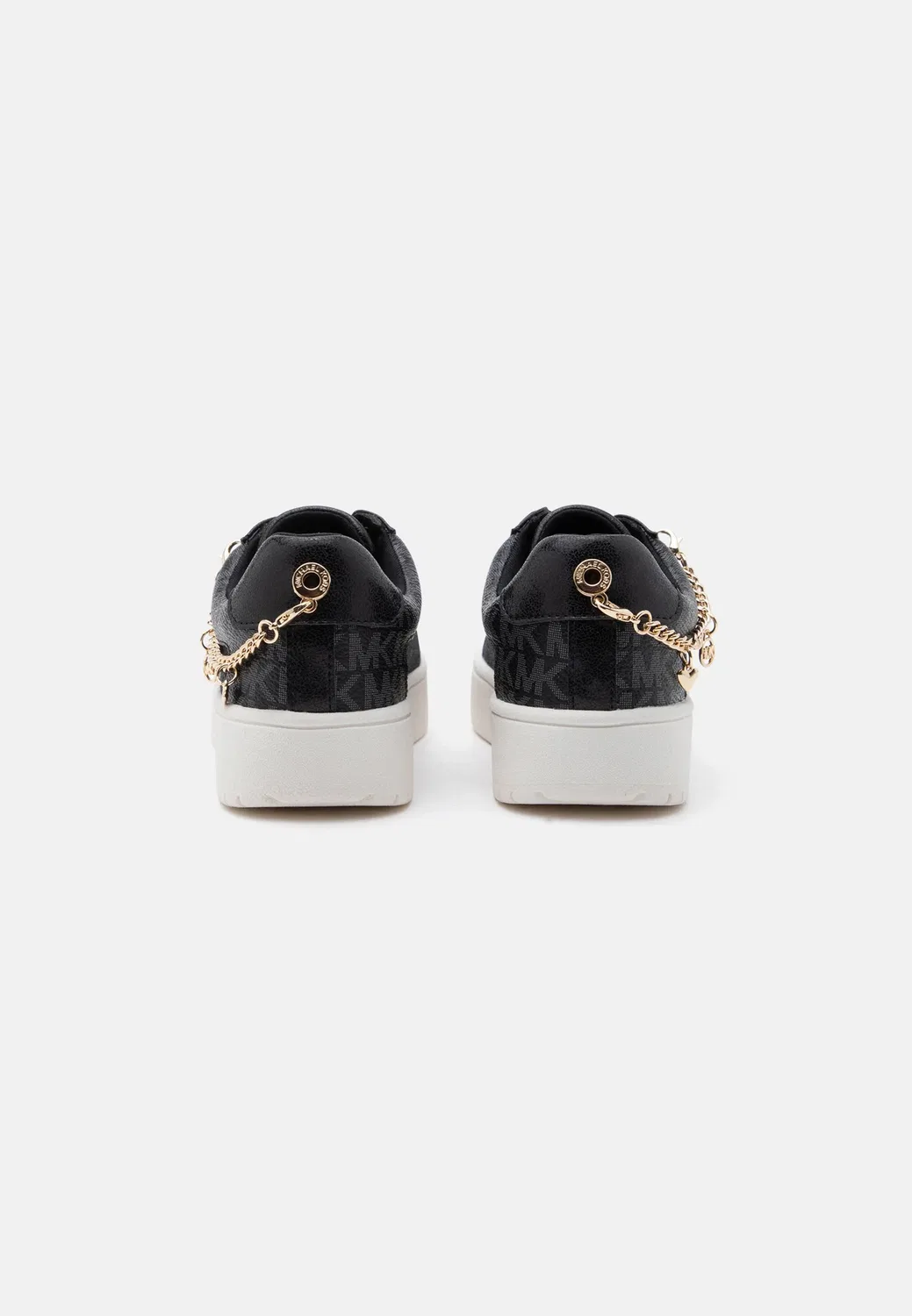 Дотти дети подростки - кроссовки Michael Kors Kids, Black Glitter/Black — фото 3