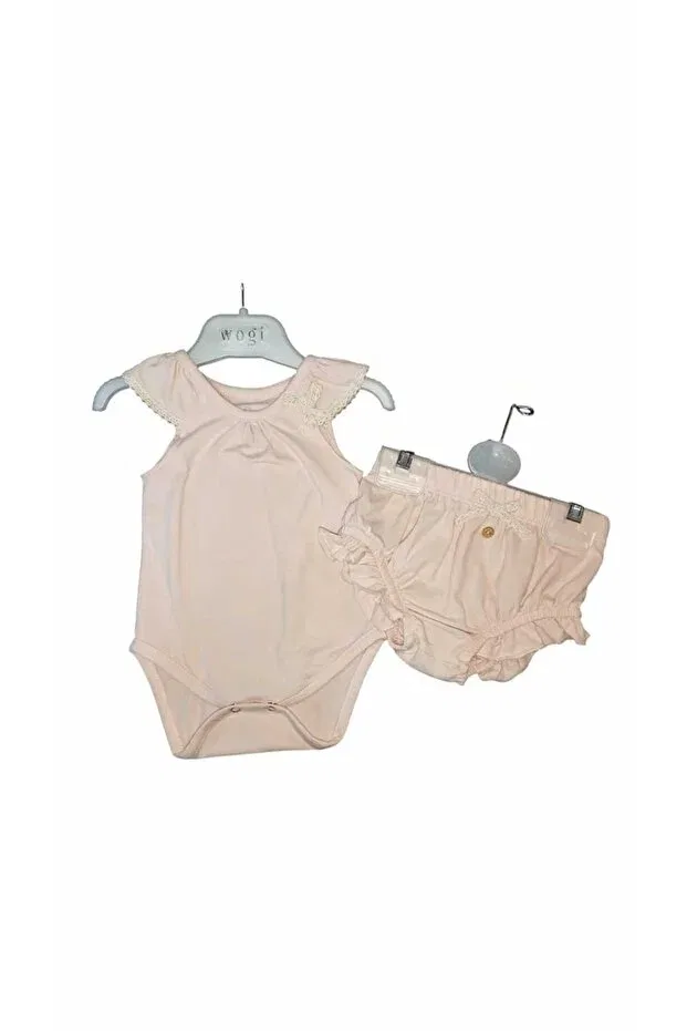 Детский комплект для девочек хлопковый Wogi, Light Pink
