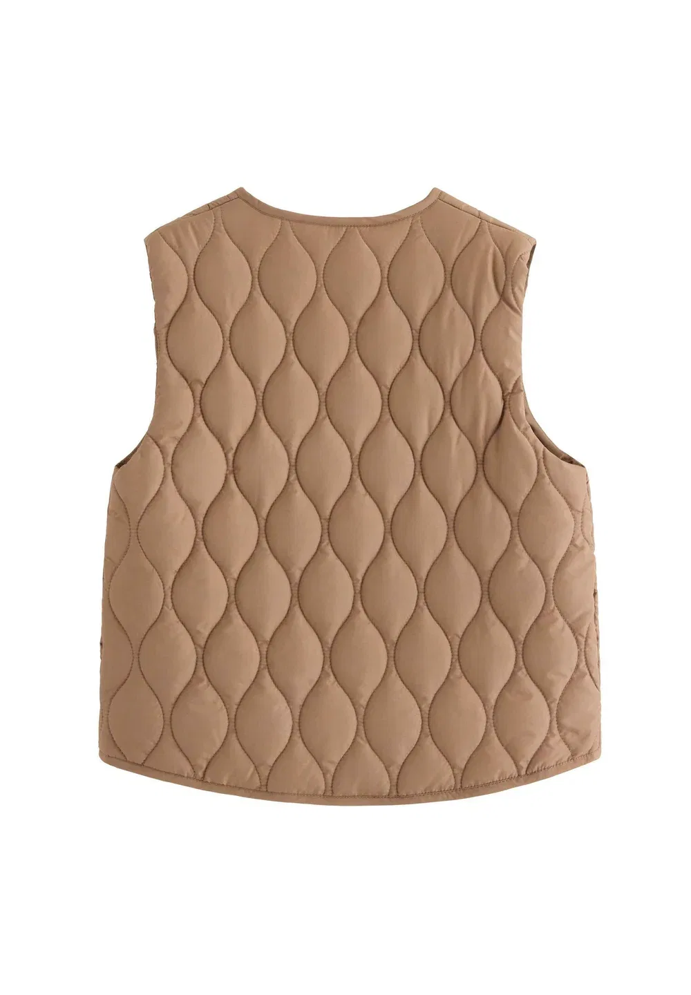 Жилет унисекс Lindex, Light Dusty Brown — фото 3