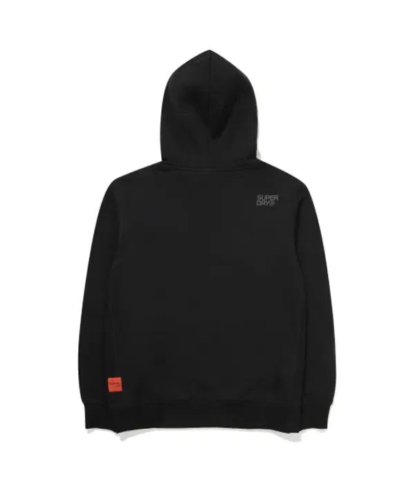Худи с винтажным малым логотипом, Superdry, черный — фото 2