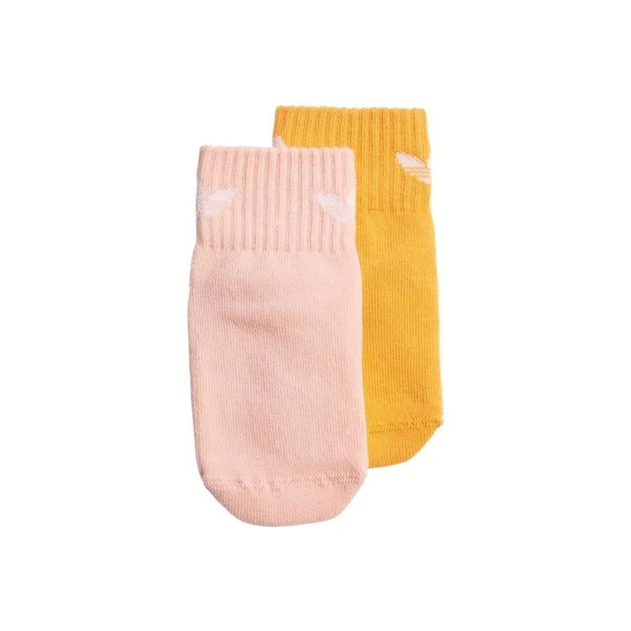 Детские носки с принтом Trefoil adidas Ant Slip Sock, Розовый
