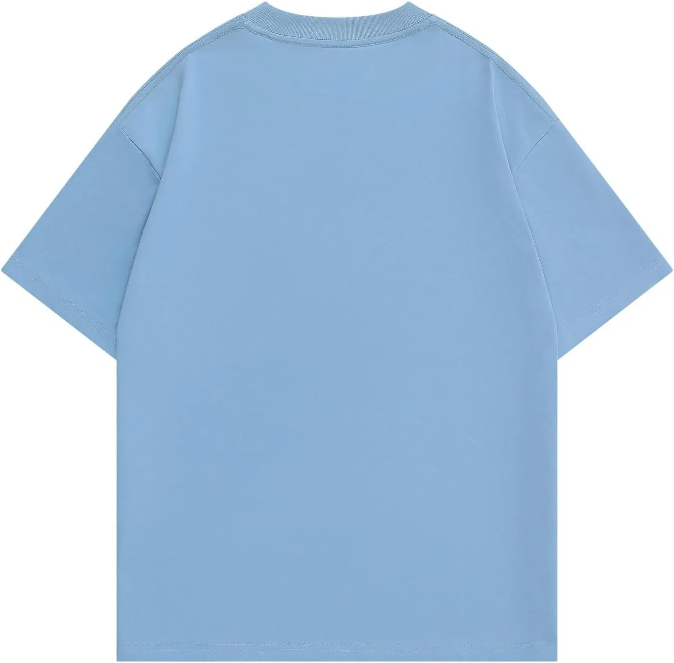 Мужская футболка с коротким рукавом Regular Fit NoxwB, Light Blue — фото 4