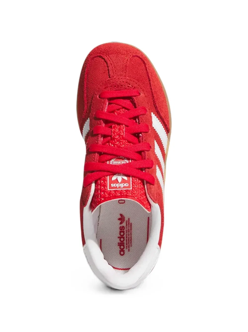 Кроссовки Gazelle Adidas Kids, красный — фото 4
