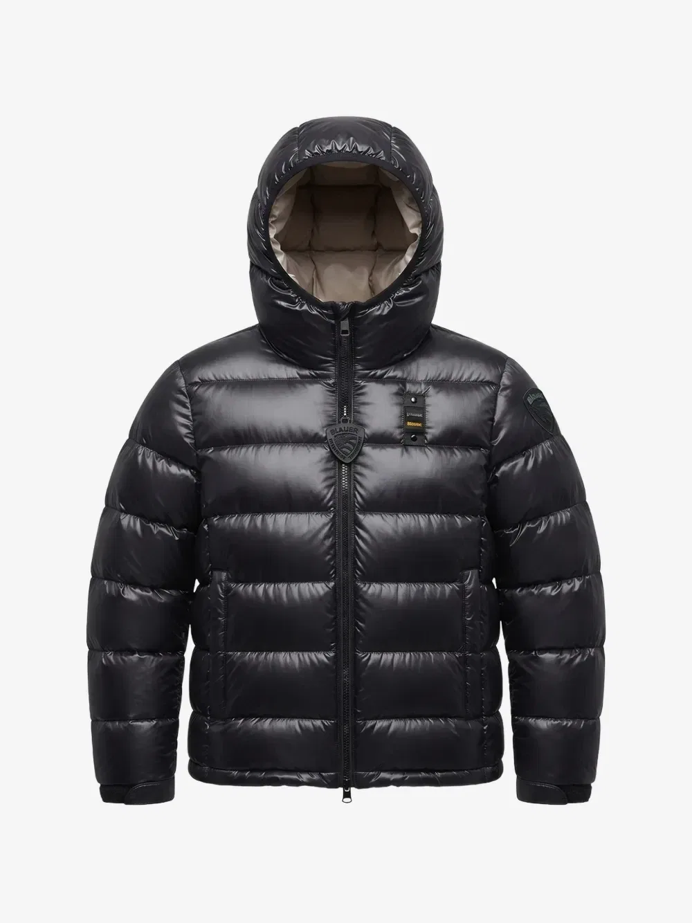 Стеганая куртка Ansel с капюшоном Blauer, черный