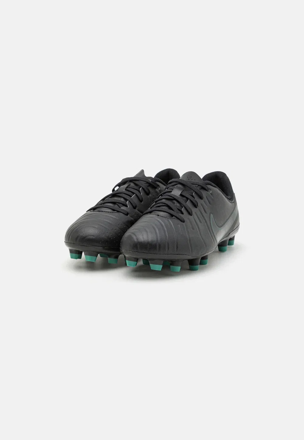 Футбольные бутсы Tiempo Legend 10 Academy для искусственного газона Nike Performance, Black/Deep Jungle — фото 2