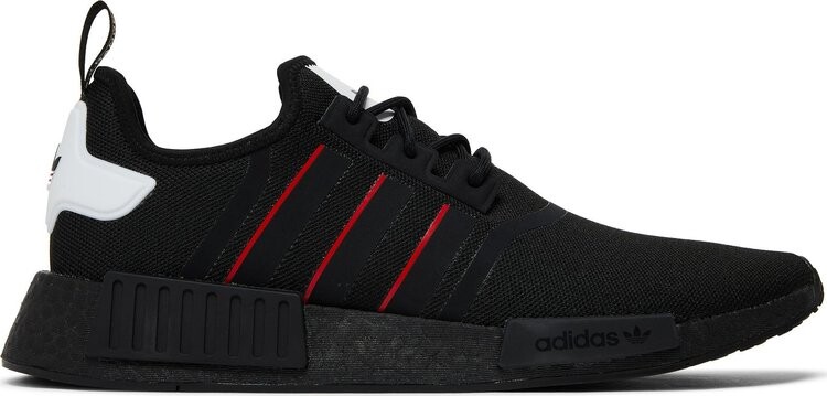 

Кроссовки Adidas NMD R1, черный/белый/красный