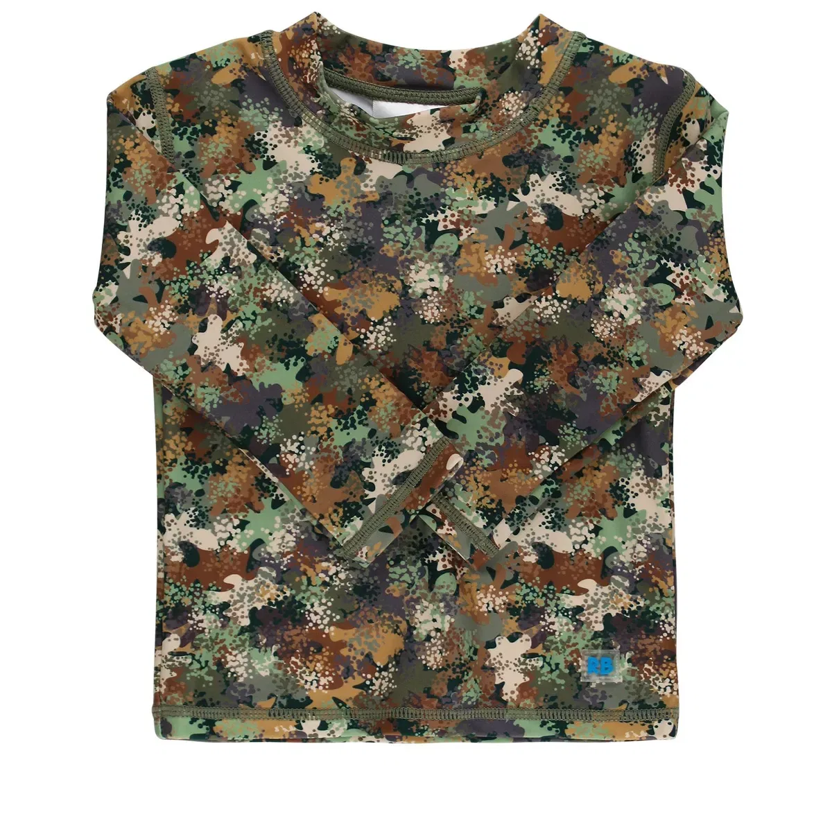 Детское рашгард для мальчиков с длинным рукавом RuggedButts, Classic Camo