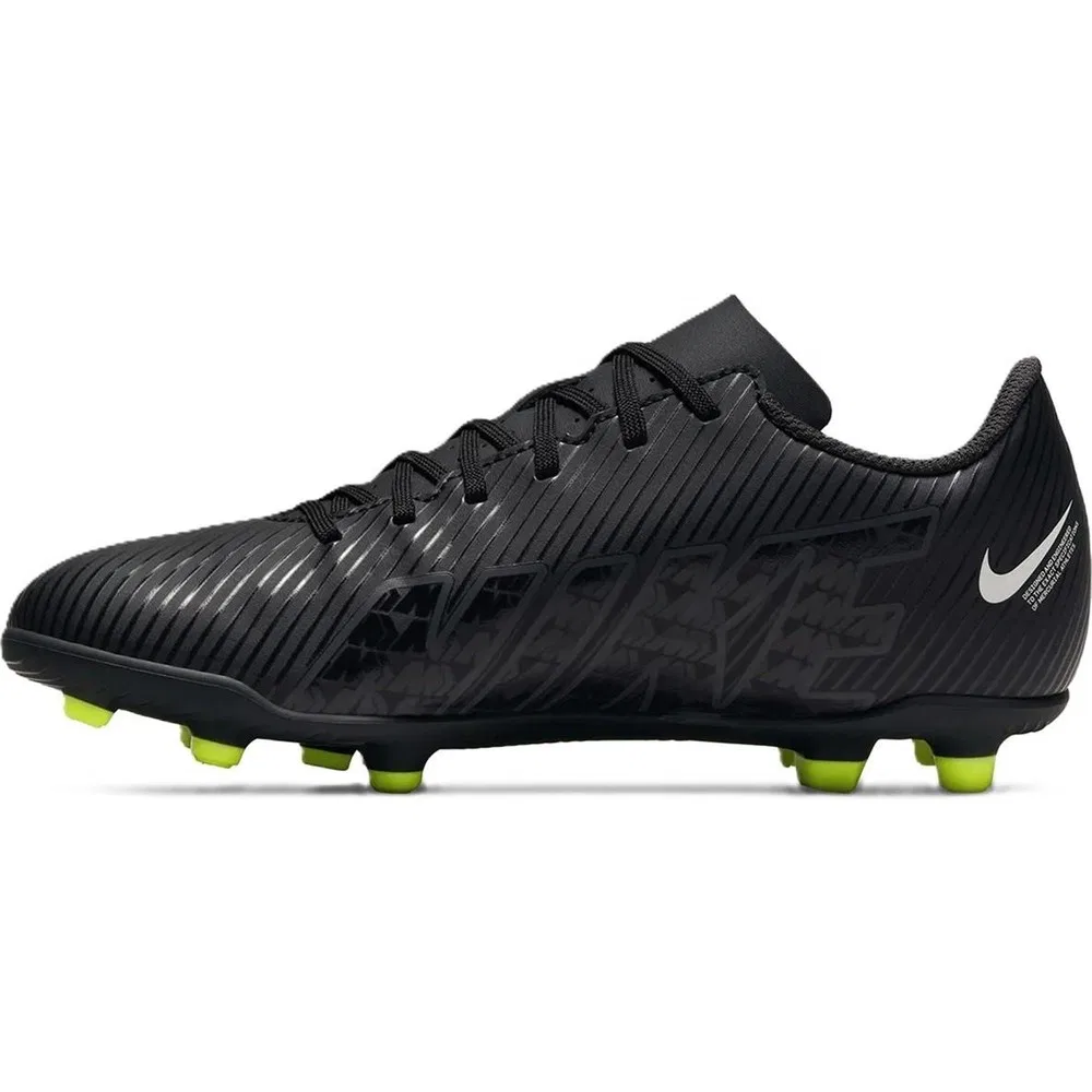 Детские футбольные бутсы с шипами Mercurial Vapor 15 Club FG/MG Black Nike — фото 2