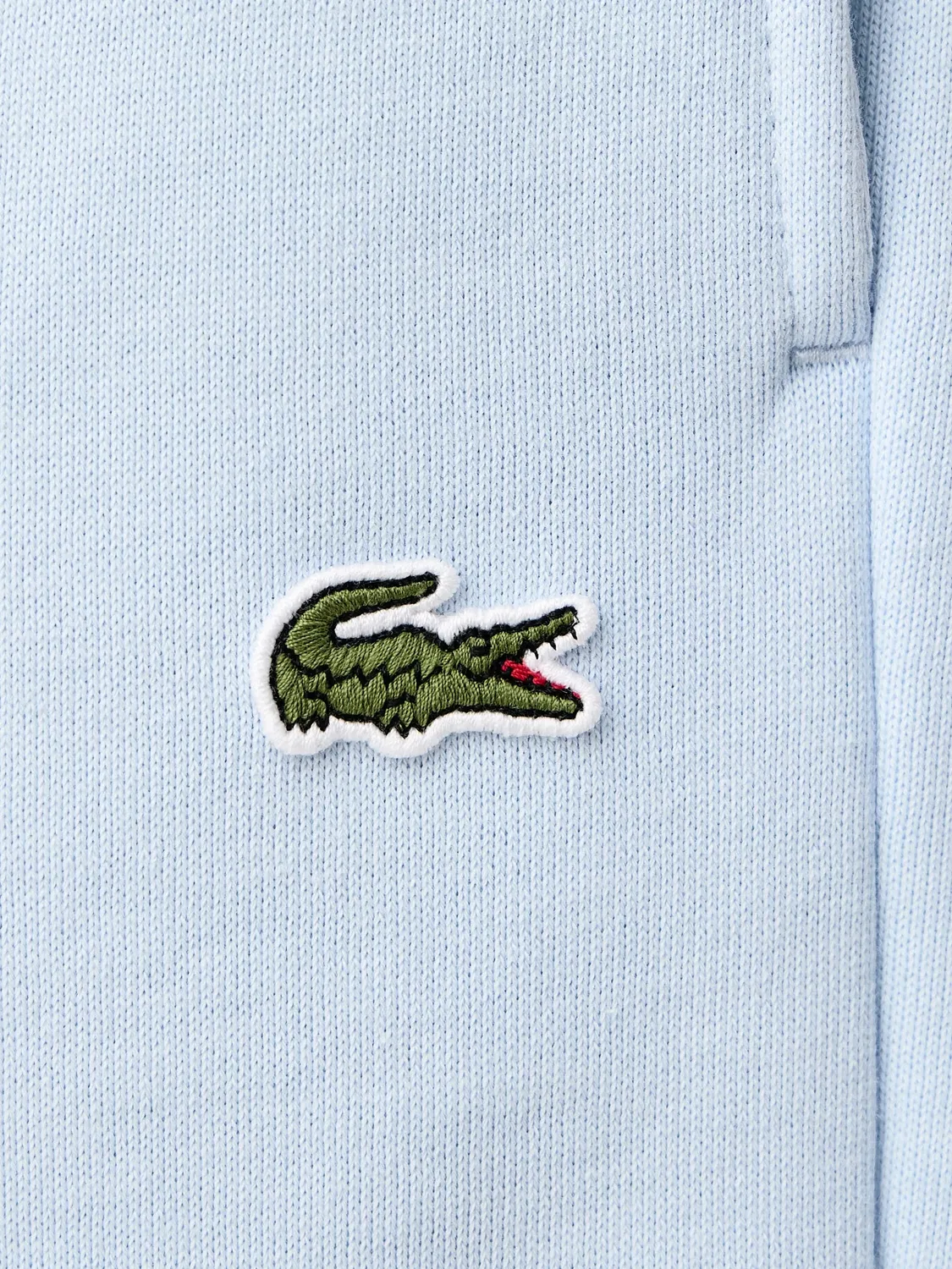 Lacoste Шорты из хлопкового флиса - синий — фото 2