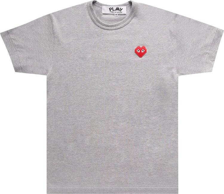 

Футболка Comme des Garçons PLAY Mini Logo T-Shirt 'Grey', серый