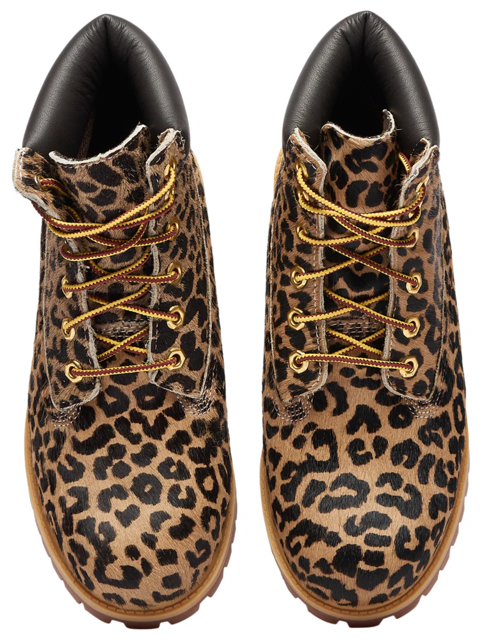 Детские ботинки для девочек с водонепроницаемым верхом Premium 6" Timberland, Dark Brown/Medium Beige — фото 4