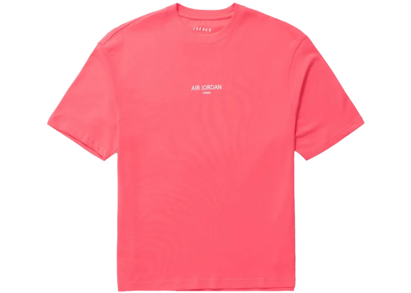 Мужская футболка с принтом Nike Jordan Wordmark 85 Fleece Tokio Edition Tee, Aster Pink/Fuchsia/White