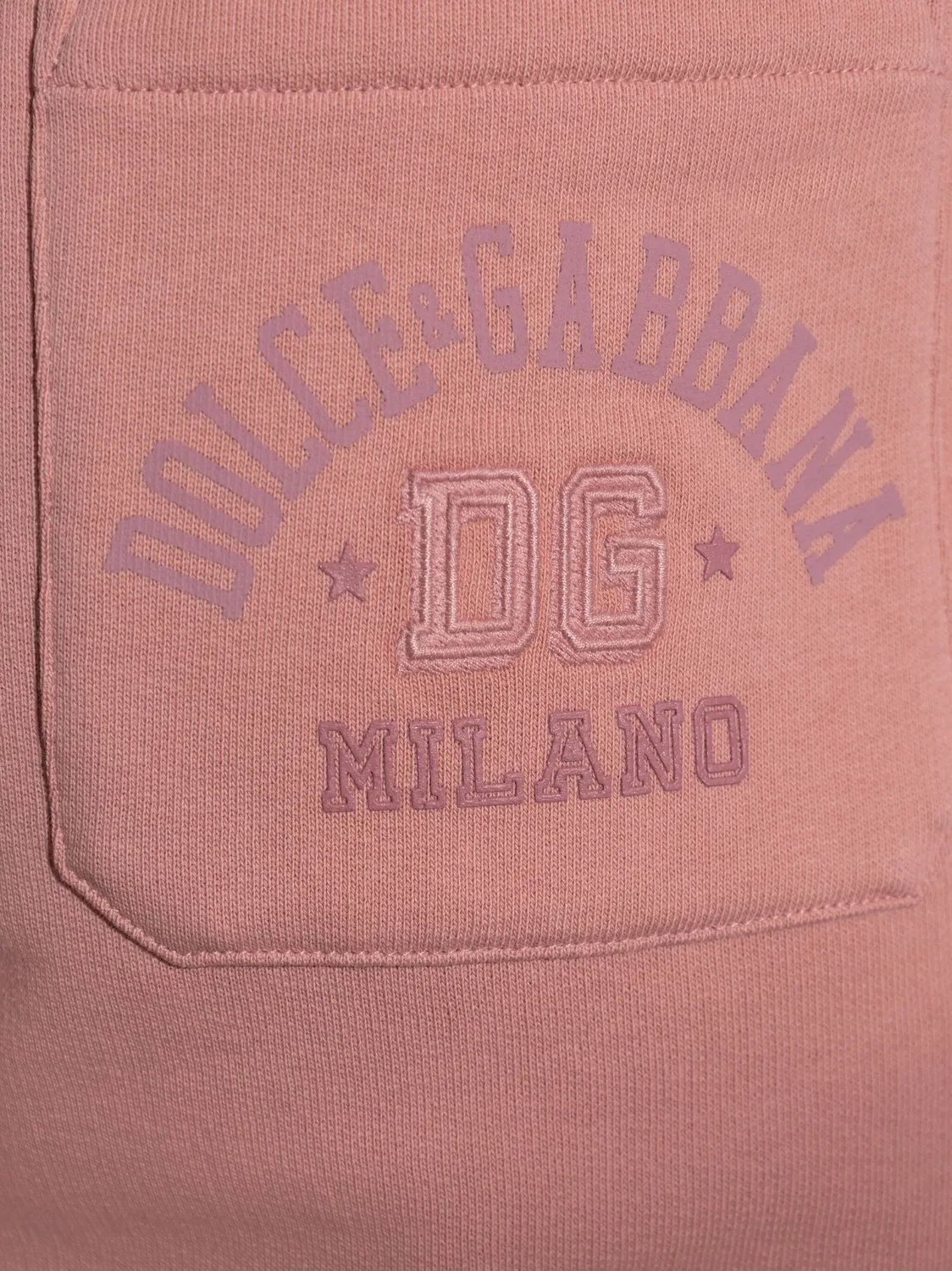 Dolce & Gabbana Спортивные штаны розового цвета — фото 3