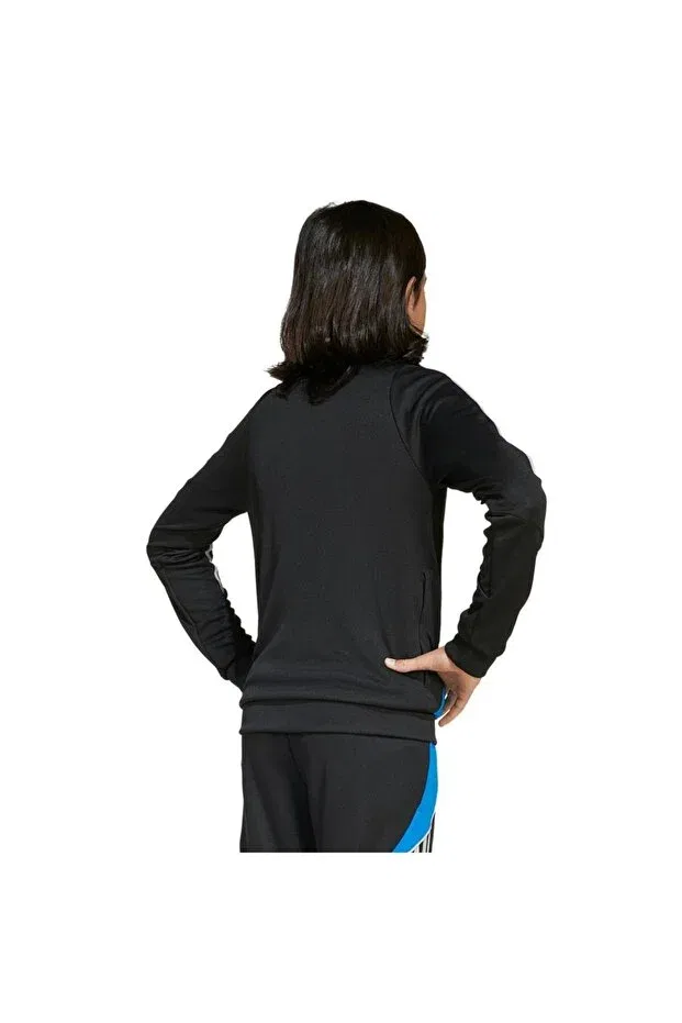 Детская куртка для девочек джинсовая Adidas, Black — фото 3