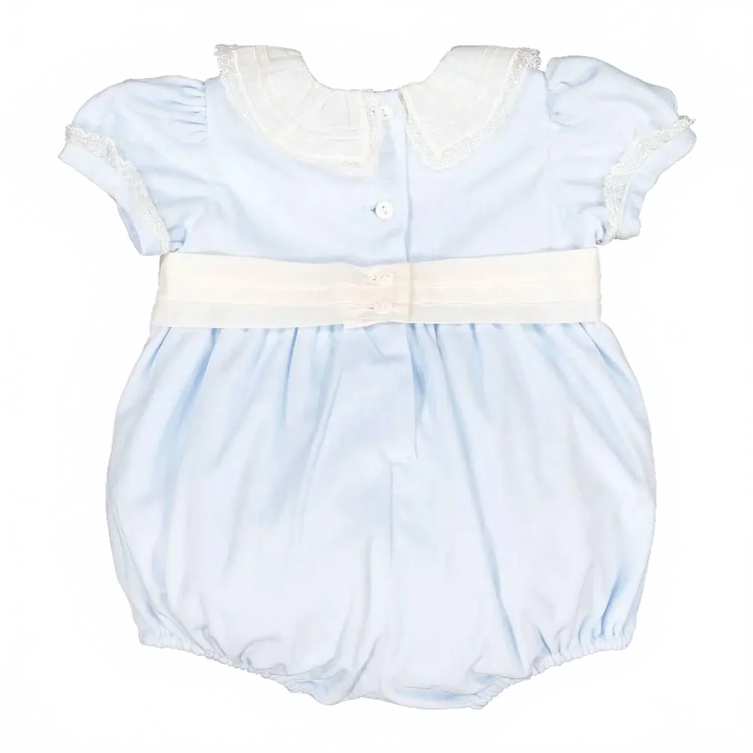 Детский боди-комбинезон из вельвета хлопковый Sal & Pimenta, Light Blue — фото 4