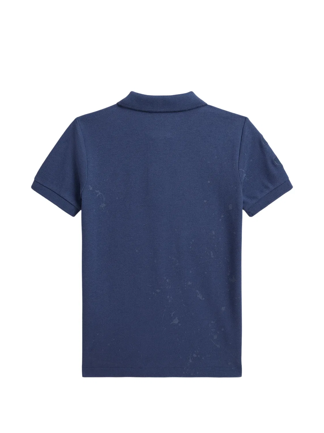 Рубашка поло с эффектом разбрызганной краски Polo Ralph Lauren Kids, синий — фото 2