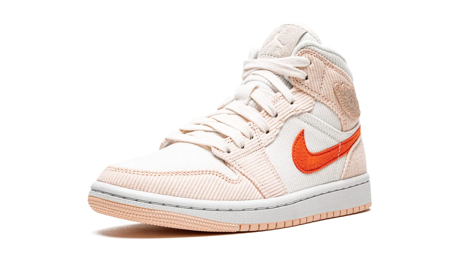 Мужская футболка хлопковая Club Tee NIKE, Sail Orange Orange Quartz — фото 4