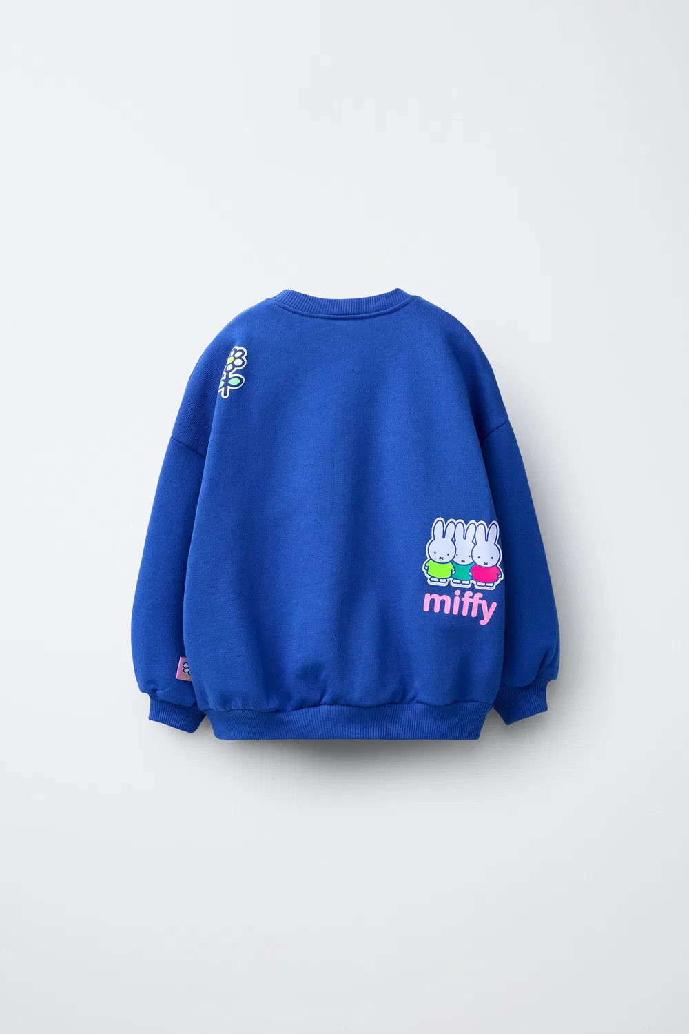 Толстовка с нашивкой MIFFY MERCIS BV ZARA, Bluish — фото 2