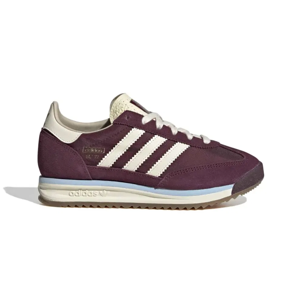 Детские кроссовки для девочек с замшевыми вставками SL 72 RS Adidas Originals, Purple