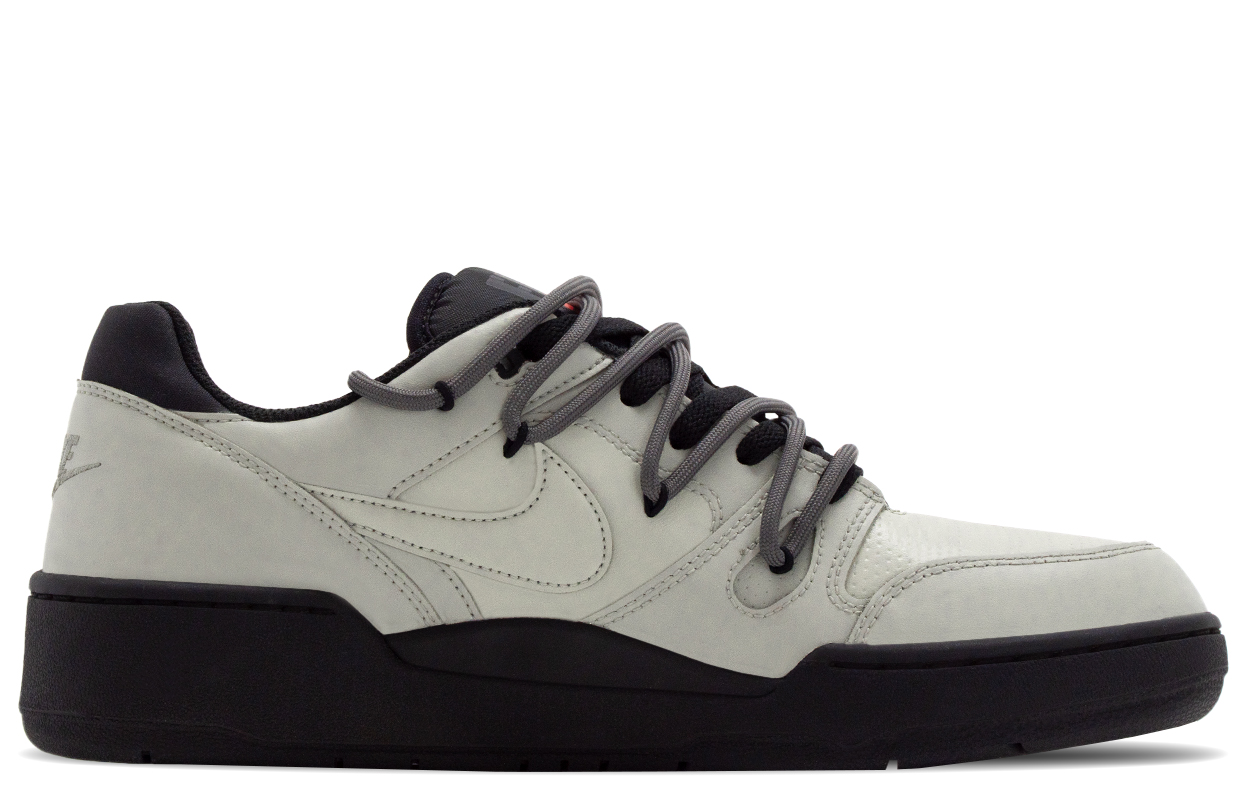 Nike Full Force Box, Concrete Gray Low top Skateboard Shoes мужские серые черные — фото 4