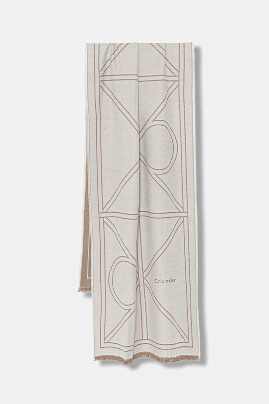 

Шарф Calvin Klein, бежевый