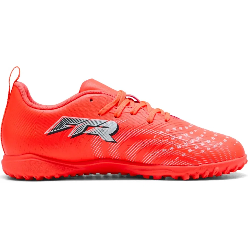 Детские футбольные бутсы для мальчиков Puma Future 9 Play Tt Jr, красные