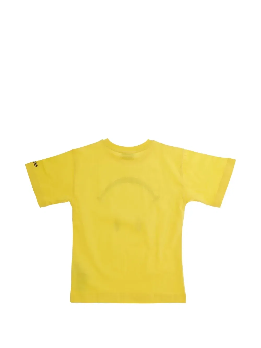 Футболка с принтом "смайлик" Moschino Kids, желтый — фото 2