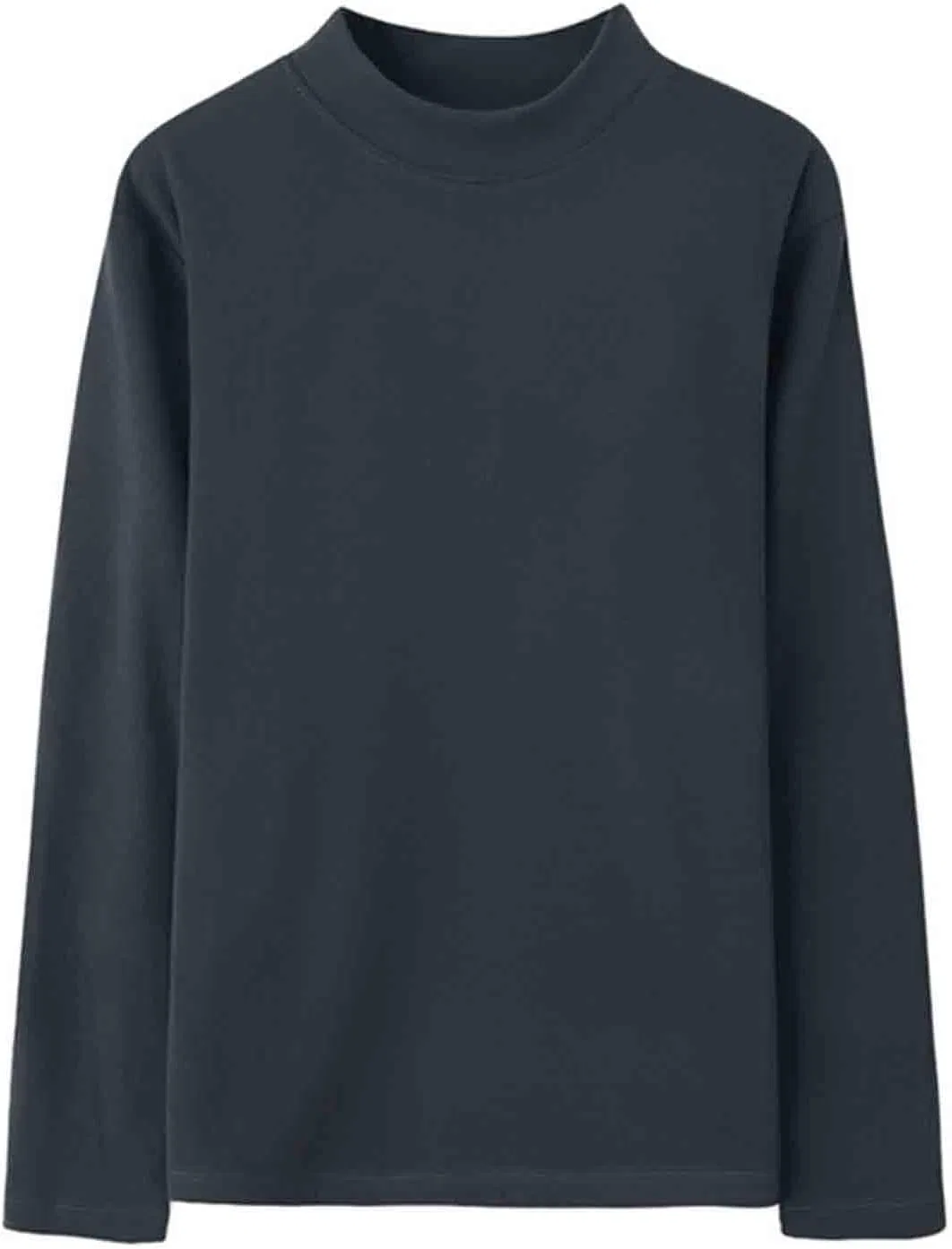 Мужская футболка с длинным рукавом флисовой подкладкой Classic, Dark Gray