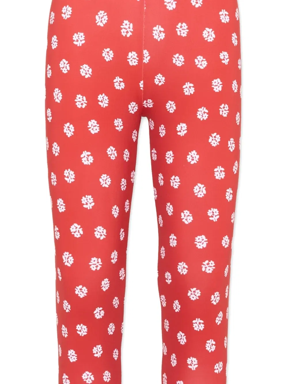 Леггинсы с цветочным принтом Stella Mccartney Kids, красный — фото 3