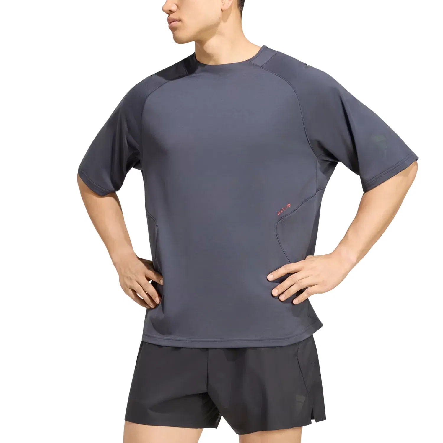 Мужская футболка Adidas DAY//Ø T-Shirt, серый — фото 2