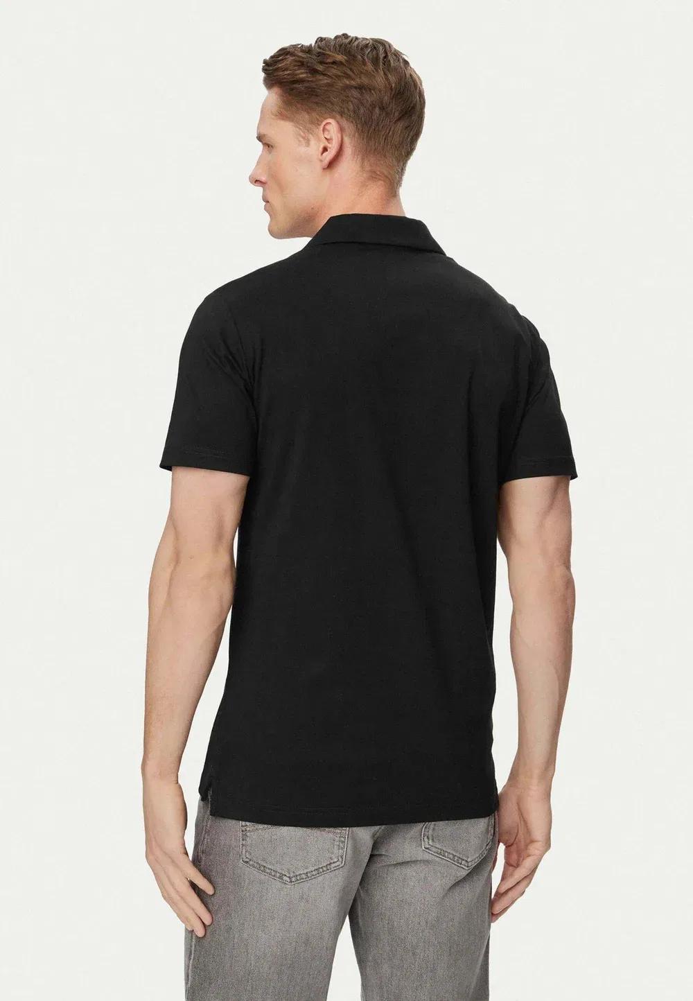 Polo uomo - рубашка поло Emporio Armani, Nero — фото 3