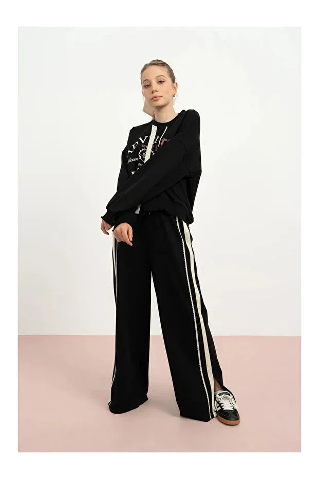 Детские свитшот для девочек хлопковый My Lorin Kids Store, Black