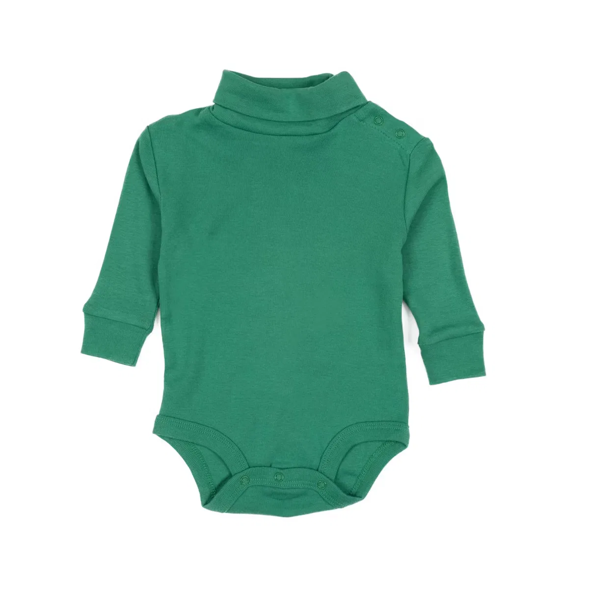 Боди-комбинезон с длинным рукавом и высоким воротом LEVERET, Green