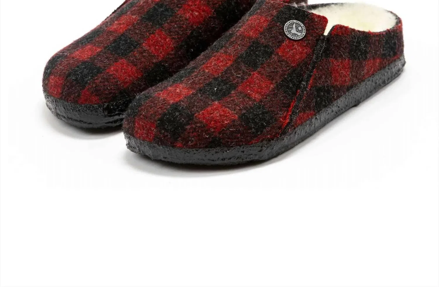 Детские тапочки-клоги без рукавов Zermatt Rivet Kids Comfort Birkenstock, Plaid Red