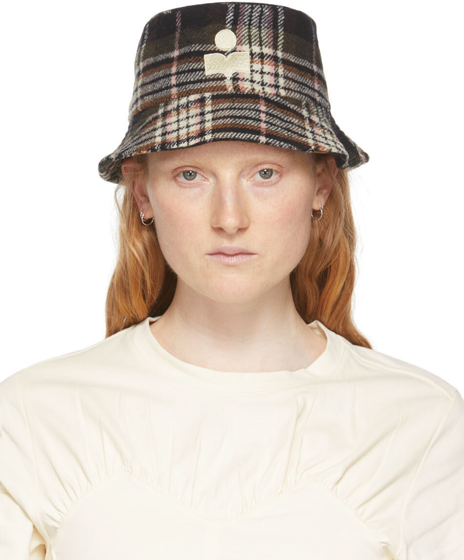

Зеленая панама Haley Isabel Marant