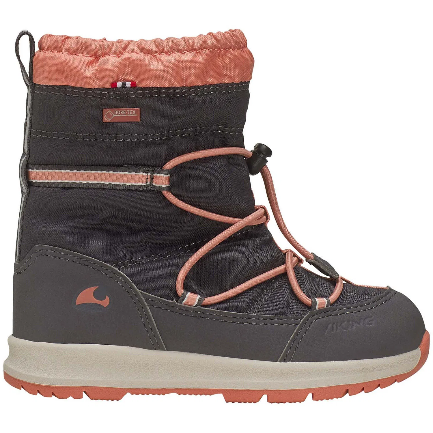Детские зимние ботинки OKSVAL HIGH GTX WARM Viking, Schwarz